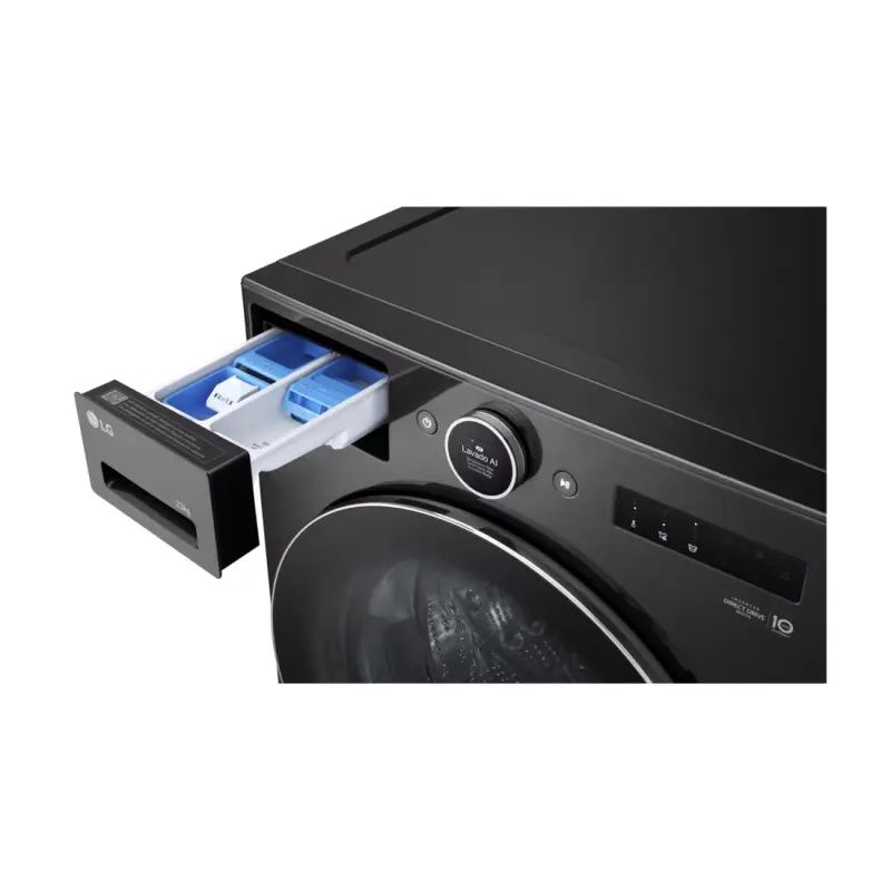 LAVADORA LG DE CARGA FRONTAL DE 23KG TURBOWASH 360 AI DD CON VAPOR WM23BFXS6